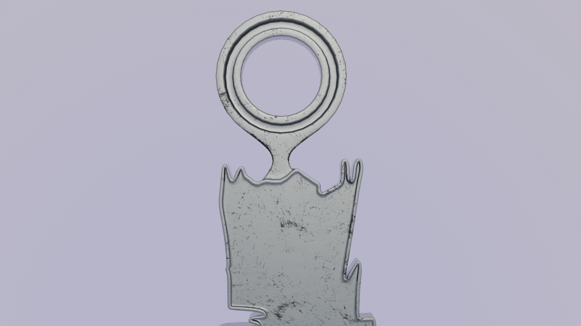 Zombie Hand - Printable 3D Pendant preview image 3